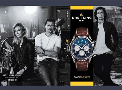 breitling brad pitt charlize theron|brad pitt breitling.